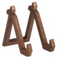 thumbnail image 1 of Primegos Item Display Rack Dish Tea Cake Display Stand Decorative Anti-skid Wooden Plate Holder Home Office Desktop Picture Frame Photo Stand, 1 of 8