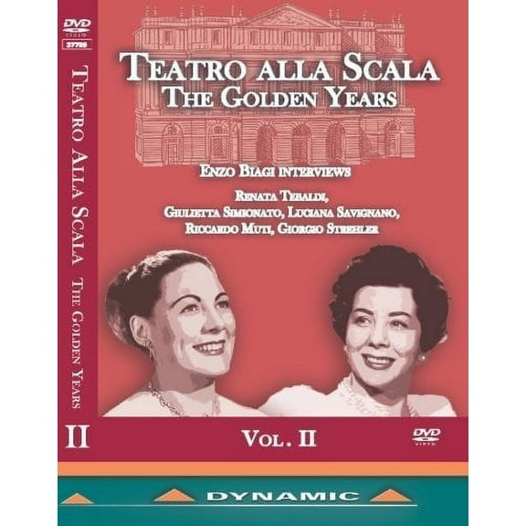Teatro Alla Scala - The Golden Years 2 (DVD), Dynamic, Music & Performance