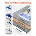 thumbnail image 5 of VEVOR Spray Mop,with 3 Washable Pads for Dry and Wet Floor Cleaning and a 27oz Refillable Water Tank, Microfiber Dust Wet Mop & Twisted Cotton Dry Mop, Commercial Home Use for Tiles/Vinyl/Wood Floor, 5 of 9