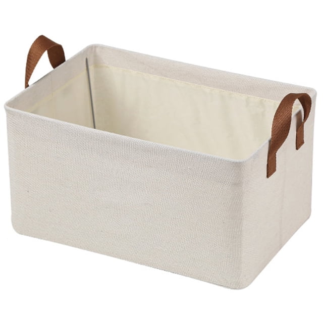 Foldable Cloth Storage Basket Shelf Closet Organizer Bin for Home Bathroom Accessories