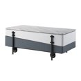 thumbnail image 6 of Modern Grey And White Lift Top Coffee Table With Construction Functional Storage Compartments Support Compartment, 6 of 6