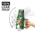 thumbnail image 3 of Green Christmas Santa and Snowman Pattern Tumbler with Handle and Lid,40oz Double Wall Vacuum Insulated Tumbler,Cups Gift for Women and Men, 3 of 7