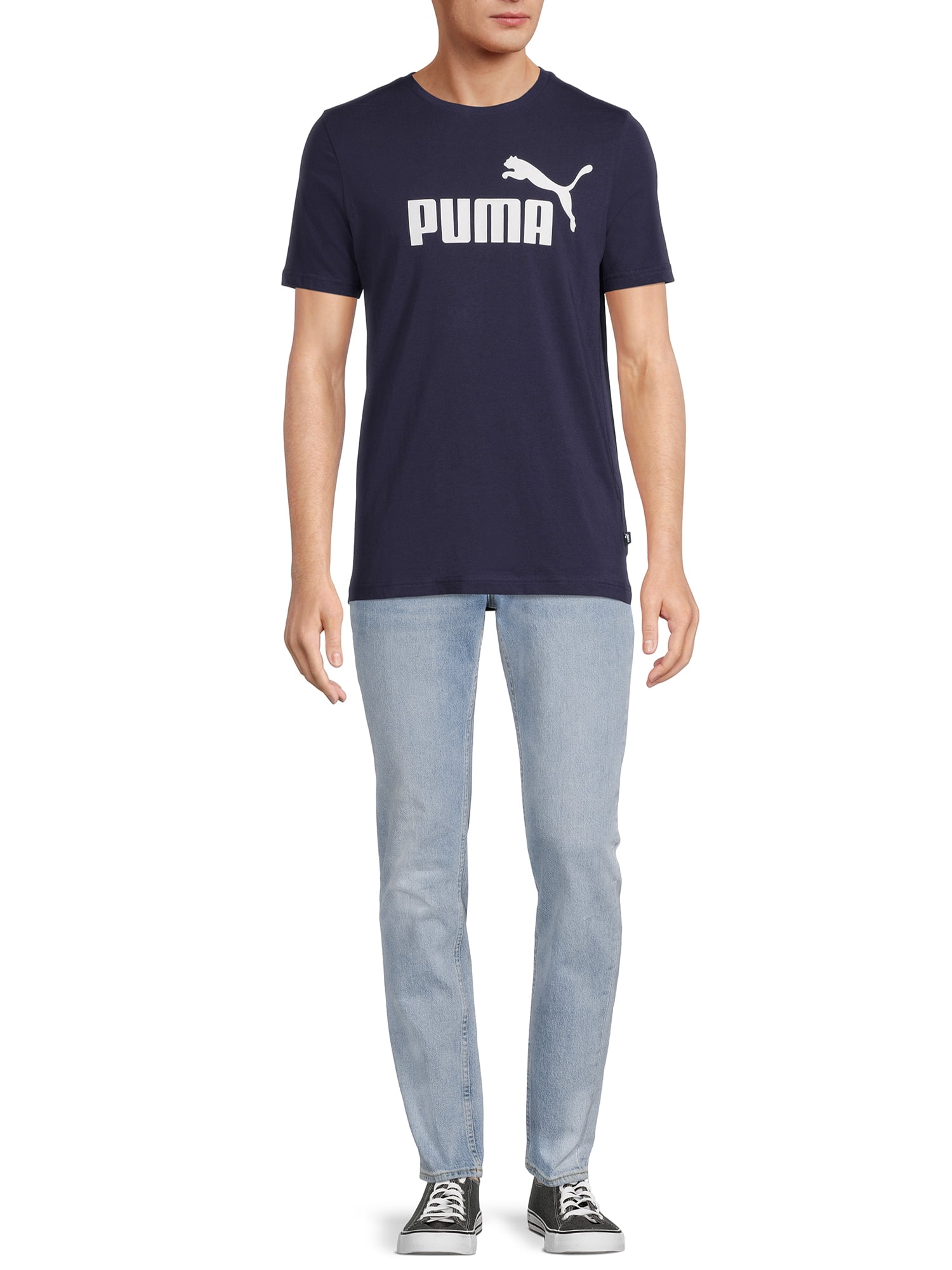PUMA Men's and Big Men's Essential Logo Tee Shirt, sizes S to 2XL