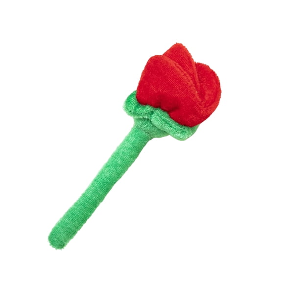 QianZelle Rose Plush Bouquet Toy Soft Cloth Art Gift for Valentine's Day Girls Birthday Home Decor