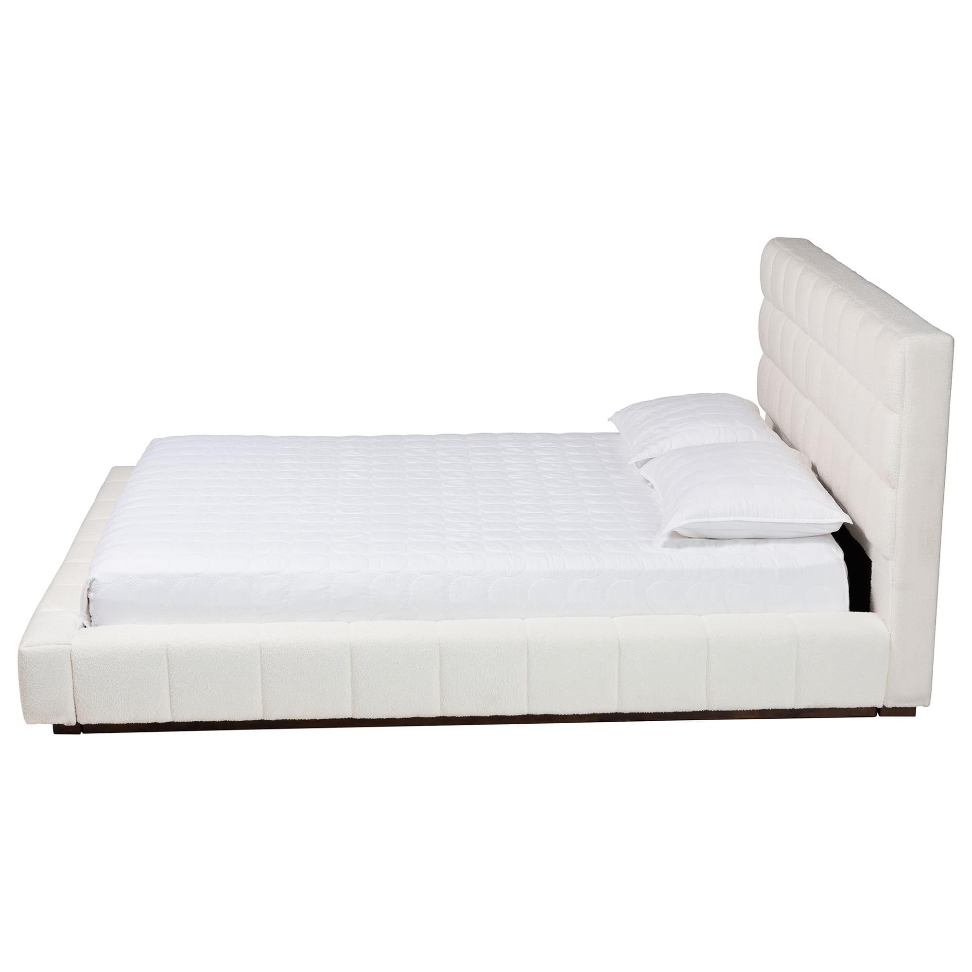 Baxton Studio Braylin Modern Platform Bed, Queen, -