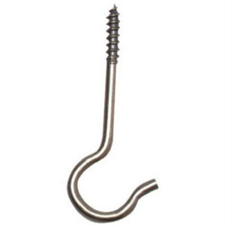 

Panacea Products Antique Brass Metal Ceiling Plant Hook 2.5 Pack of 5