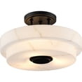 thumbnail image 4 of P350284-31M Progress Lighting Tosca - 3 Light Flush Mount-9.62 Inches Tall and 18 Inches Wide-Matte Black Finish, 4 of 13