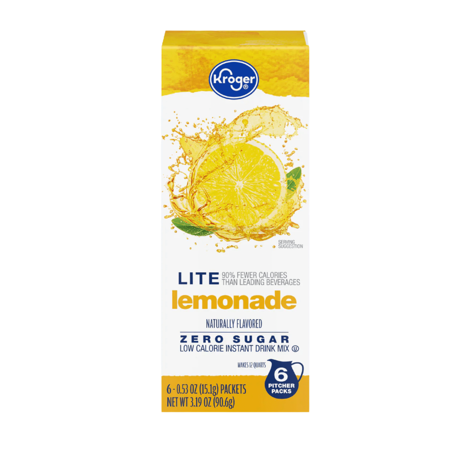 KG Lite Zero Sugar Lemonade Instant Drink Mix Packets , 3.19 oz 3 Pack + Bonus