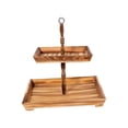 thumbnail image 4 of GUOOL Cupcake Stand Centerpiece 2 Tier Serving Tray Decor for Party Farmhouse Home, 4 of 9
