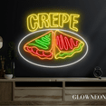 thumbnail image 3 of Glowneon Crepe Neon Sign, Crepe Cake Led Sign, French Crepe Shop Sign, 3 of 5