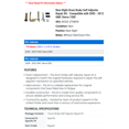 thumbnail image 2 of Rear Right Drum Brake Self Adjuster Repair Kit - Compatible with 2005 - 2012 GMC Sierra 1500 2006 2007 2008 2009 2010 2011, 2 of 2