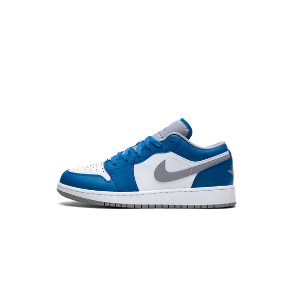 Jordan GRADE SCHOOL Air Jordan 1 Low GS "True Blue" 553560 412 from Stadium Goods