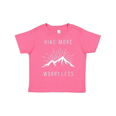 

Inktastic Hike More Worry Less Gift Toddler Boy or Toddler Girl T-Shirt