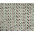 thumbnail image 4 of oneOone Polyester Lycra Fabric Leaves & Flower Floral Print Fabric BTY 56 Inch Wide, 4 of 4