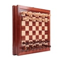thumbnail image 4 of Juego de ajedrez Zulema de madera magnético internacional palo de rosa, 4 of 7