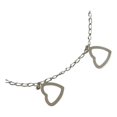 thumbnail image 2 of JOYARIS Pulsera Corazones Flor Trébol Amor Amistad Regalo Plata 925 Talla Largo/Ancho: 19.5 cm x 2.5 mm PT-0000495, 2 of 3