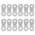 thumbnail image 1 of OULII 12Pcs Guyline Rope Tensioner for Tent and Cargo Rope Tightening, 1 of 7