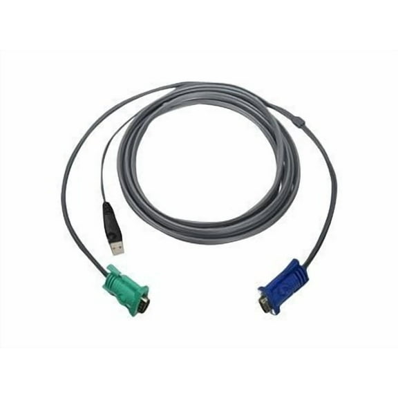 10FT USB/VGA BONDED KVM CABLE
