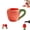 Coffee Mug-B, variant on Premium Boutique Unique Strawberry Shape Goblet & Coffee Mug Set, Cute Ceramic Wine Glasses for Couples Gift, Creative Fruit Tea Cup Drinkware for Wedding Anniversary Birthday