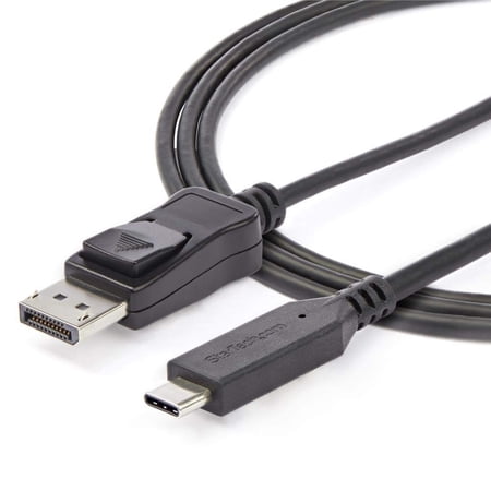 Startech USB-C-DisplayPort 変換アダプタケーブル 1.8m 8K/30Hz対応 HBR3(CDP2DP146B)