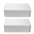 thumbnail image 1 of 2pcs cajas de almacenamiento de tintplate cajas de envoltura de galletas bocadillos para hornear cajas de fiestas, 1 of 5