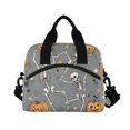 thumbnail image 6 of FORMRS Reusable Lunch Bag for Work School Leakproof Insulated Cooler with Adjustable Shoulder Strap, Gray Halloween Dancing, 6 of 6