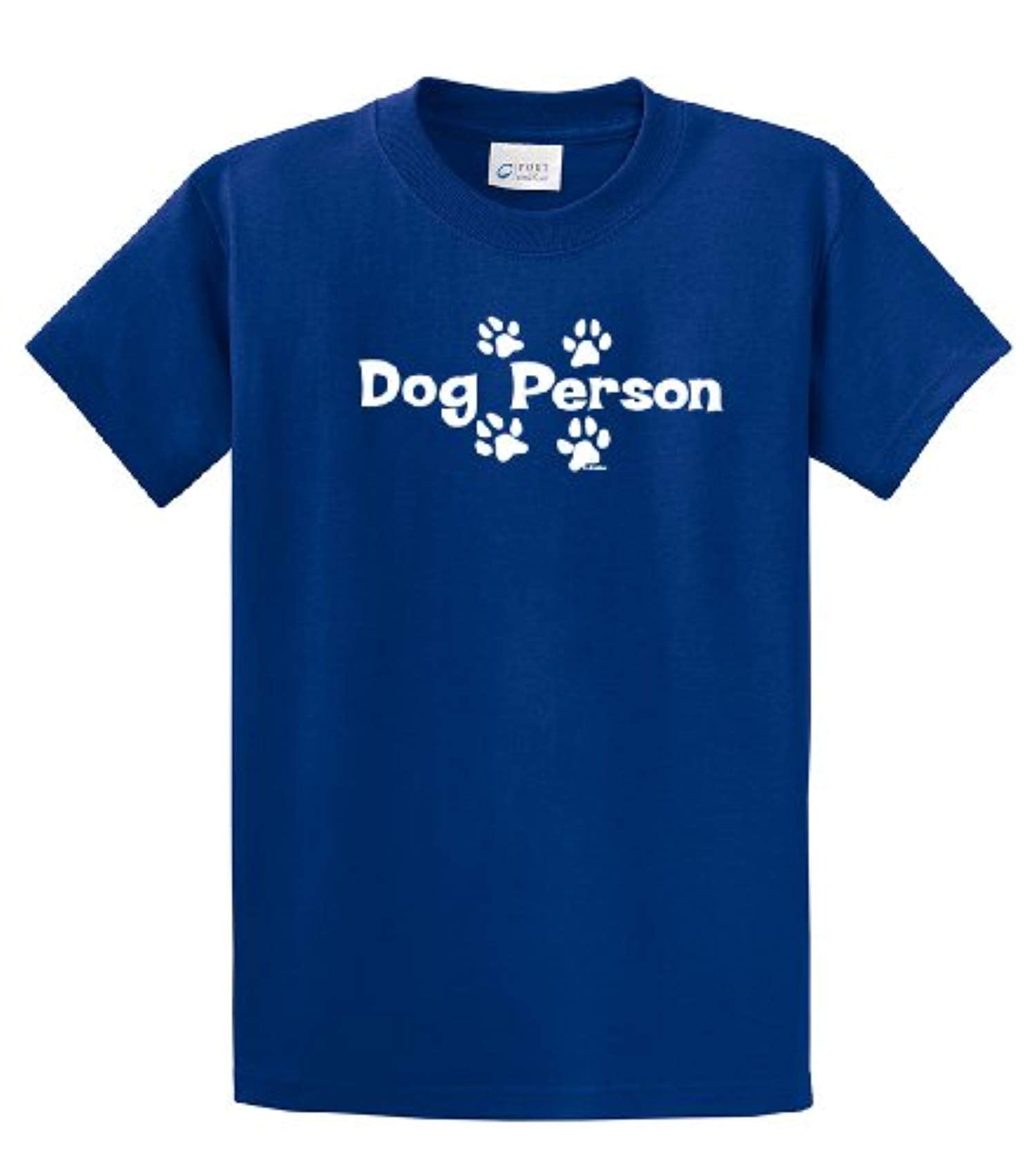 Dog Person Pawprints Puppy Great Dog Lover Unisex Adult Short Sleeve T-shirt - Picture 86 of 93