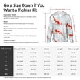 thumbnail image 5 of Uemuo Koi Fish Corals,Spring Summer Pattern Women's Full Zip UPF 50+ Sun Protection Hoodie Jacket Long Sleeve Sun Shirt Hiking Outdoor Performance with Pockets-, 5 of 9
