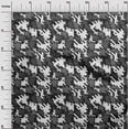 thumbnail image 3 of oneOone Cotton Flex Gray Fabric Abstract Craft Projects Decor Fabric Printed By The Yard 40 Inch Wide, 3 of 4