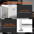 thumbnail image 5 of VEVOR Manual Meat Mixer, 60L Fixed Tank Meat Processing Equipment(Mixing Max 120LBS for Meat), Stainless Steel Meat Mixer, Sausage Mixer Machine with Lid Handle Gear Reducer, Ground Beef Hand Mixer, 5 of 9