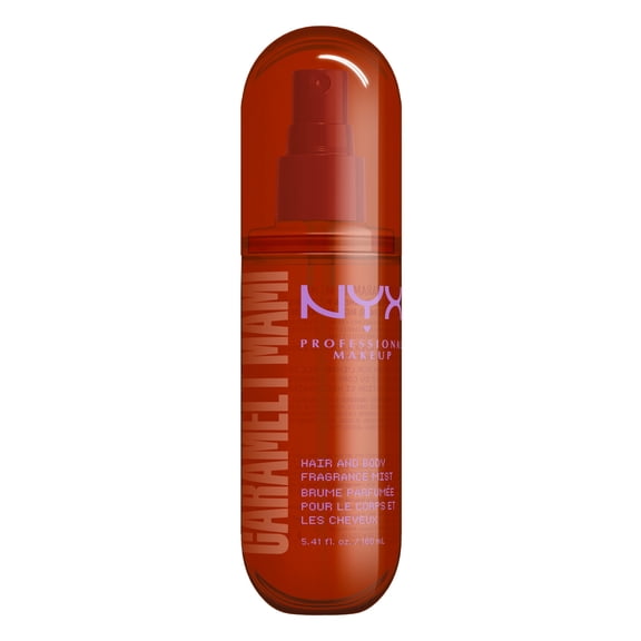 NYX Professional Makeup Fat Oil Caramel Pistachio Sweet Body Spray Hair Mist, Caramelt Mami, 5.4 fl oz