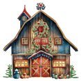 thumbnail image 1 of 5D DIY Con Forma Especial Parcial Cabaña Navidad 30x30cm, 1 of 9