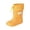 Yellow, variant on Mid Calf Rain Boots for Toddler Youth Lightweight Non Slip Hiking Camping Wading Shoes Outdoor Back to School Footwear Rain Boots