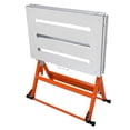 thumbnail image 7 of Welding Table 30x20", 400lbs Steel Workbench on Wheels, Folding Welding Work Bench with 1.1" Slot, Adjustable Height & Tilt Angles, Retractable Rails, 7 of 7