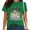 A-Green, variant on Women's Vintage Mountain Desert Faith Graphic Tee Casual Summer Tops for Daily Outfit Grey, M