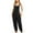 Black Wide Leg Jumpsuits for Women, variant on Dyegold Jumpsuits for Women Casual, Jumpsuits Women Wide Leg Spaghetti Strap Baggy Adjustable Suspender Trousers Overalls Sleeveless ​Square Neck ​Rompers