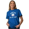 thumbnail image 4 of Trust Me An EMT Emergency Medical Tech Plus Size Crewneck Graphic Tee Shirt Brisco Brands 3X, 4 of 5