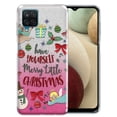thumbnail image 1 of WIRESTER Pink Gradient Glitter Case, Sparkle Bling TPU Cover for Samsung Galaxy A12 A125 5G 6.5" 2020, Have Yourself A Merry Little Christmas, 1 of 3
