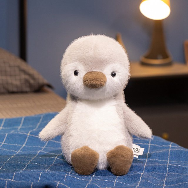 Nuevo pingüino de peluche McLe, juguete for niños que duermen tranquilos, muñeco de perro, muñeco de ganso grande, regalo for niñas, 25 cm