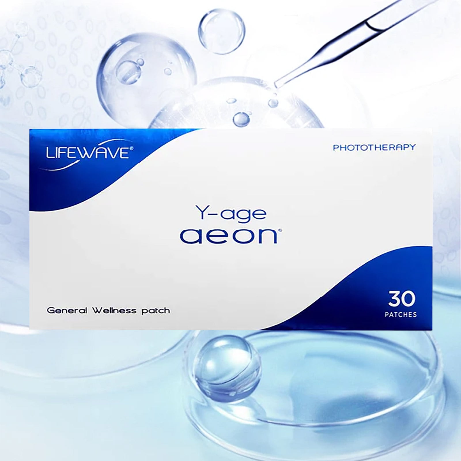 LifeWave Y-Age Aeon Patches - Helps You to Relax, 60 Patches