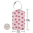 thumbnail image 2 of Rocae Cute Pig Nose for Leather Luggage Baggage Tags ID Label Privacy Cover ID Label with Stainless Steel Loop and Address Card, 2 of 5