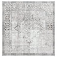 thumbnail image 2 of SAFAVIEH Orlando Jaymz Medallion Machine Washable Area Rug, Taupe/Beige, 5'5" x 5'5" Square, 2 of 12