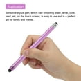 thumbnail image 3 of 5pcs Stylus Pens for Touch Screens with 2 Extra Tips Capacitive Stylus Universal Tablet Pen, Purple, 3 of 6