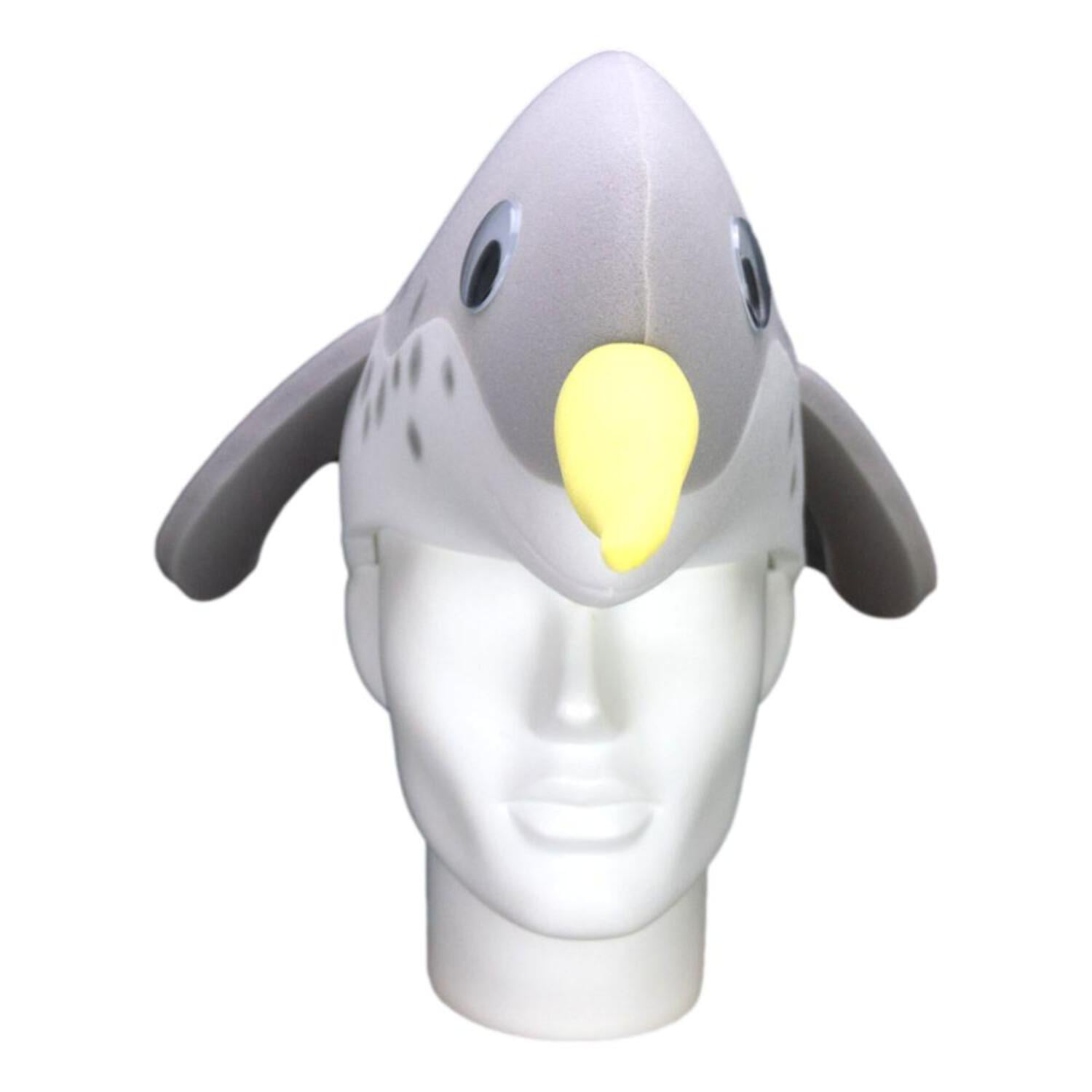 Foam Party Hat FOAM PARTY Seal Hat Oversized Animal Headband (As