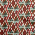 thumbnail image 1 of oneOone Georgette Viscose Red Fabric Geometric Mix Texture Dress Material Fabric Print Fabric By The Yard 42 Inch Wide, 1 of 4