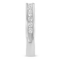 thumbnail image 5 of 14K White Gold 0.50ct TDW Round Diamond Band (H-I,I1-I2), 5 of 7