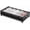 Black Wood-1pack, variant on Wooden Under Bed Storage with Wheels, Rolling Under the Bed Storage Bins with Removable Lid, Metal Under Bed Drawers for Clothes and Shoes in Bedroom or Living Room(Black Wood-1pack)
