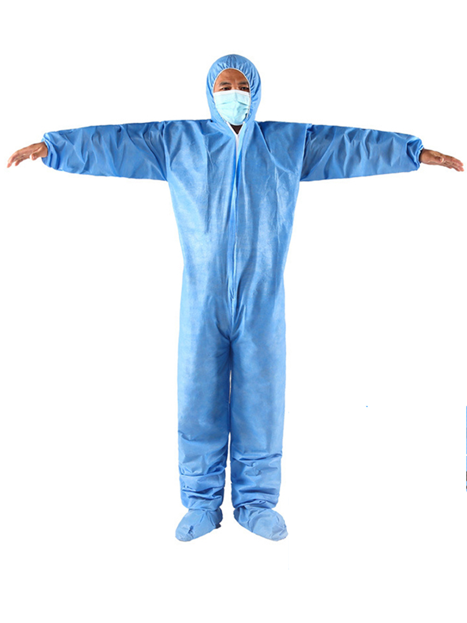 Isolation Chemical Security Protective Coverall Medical Protection