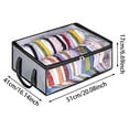 thumbnail image 2 of Home Textile Storage 2 Product Title Versatile Hanging Storage Bag Organizer For Hats Bras And Clothes Foldable Hanger Friendly, 2 of 3
