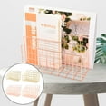 thumbnail image 5 of Metal Storage Holder File Filling Rack Home Office Desktop Bookshelf Magazine Poster Storage Rack Desktop Organizer Decorations, 5 of 6